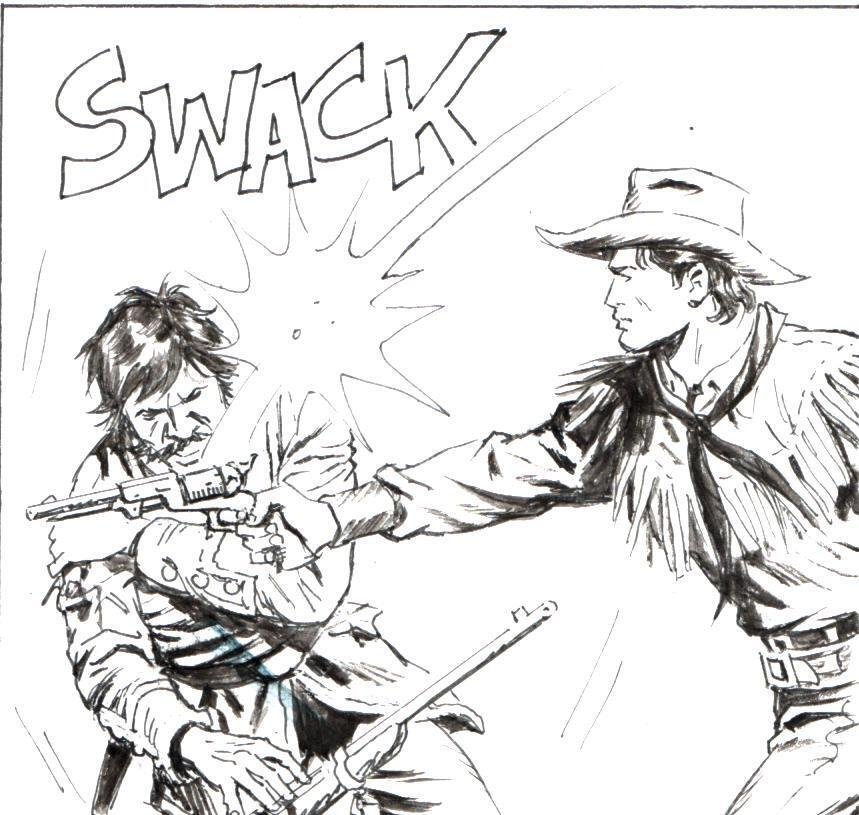 Valdambrini, Fabio - 2 Original page - Tex Willer #40 - "Rivolta all'inferno" - 2022 #2.1