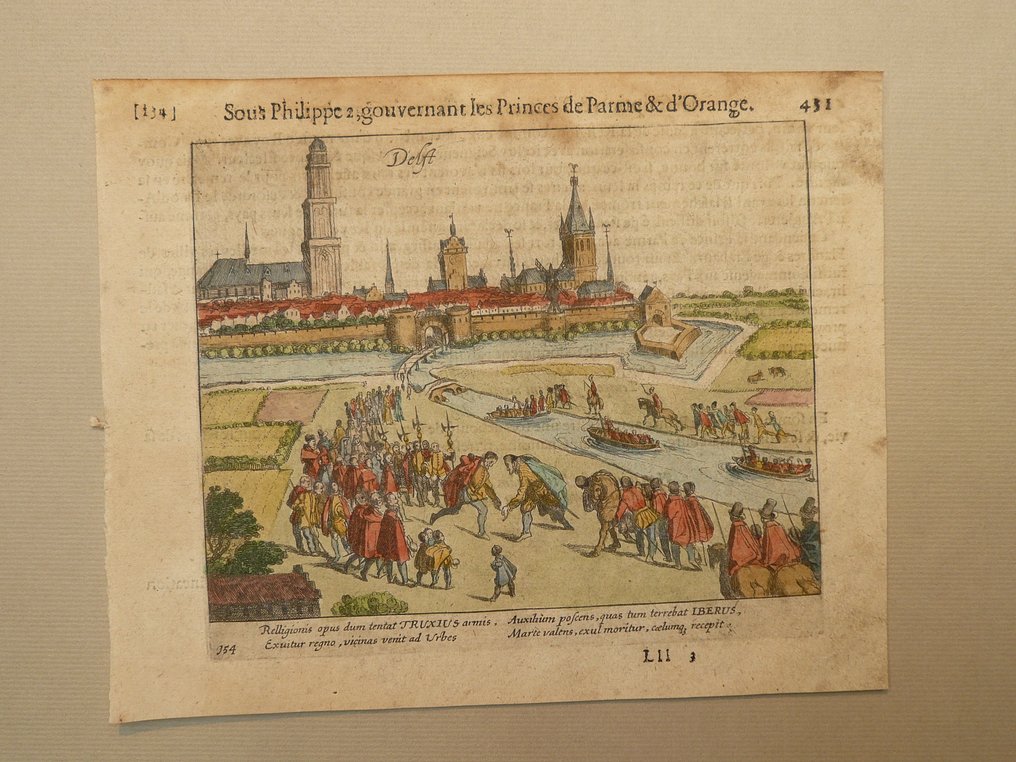 Ολλανδία - Delft; F. Hogenberg / W. Baudartius - Delft - 1616 #1.0