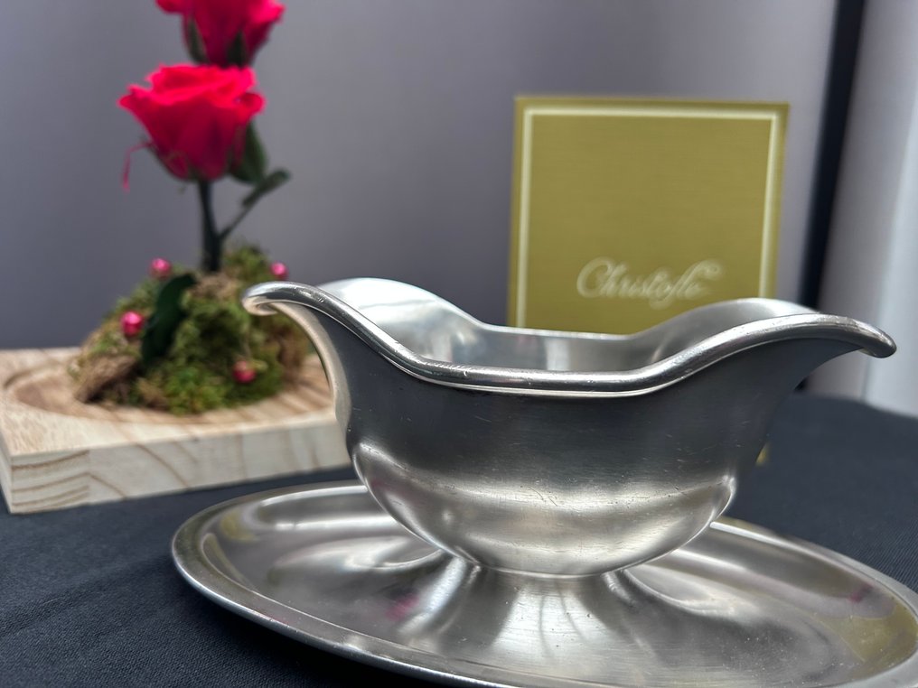 Christofle - Σαλτσιέρα - Alfenide - Επάργυρο #2.1