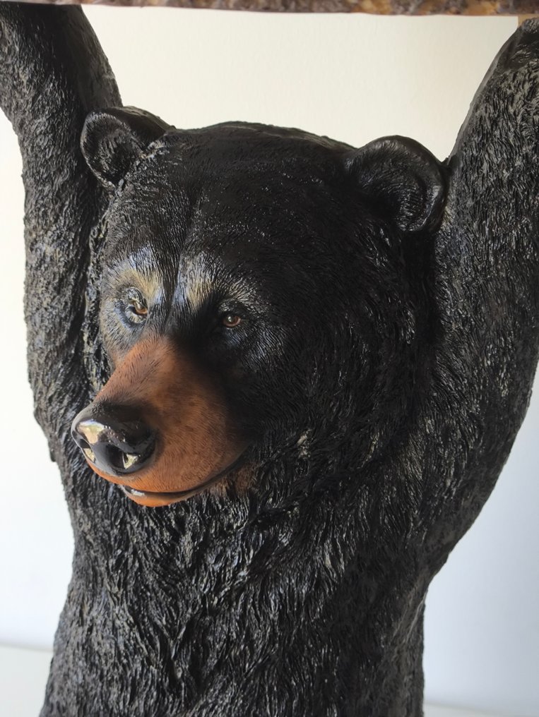 Kare Design - Side table - Resin - Animal Side Table Bear #1.0