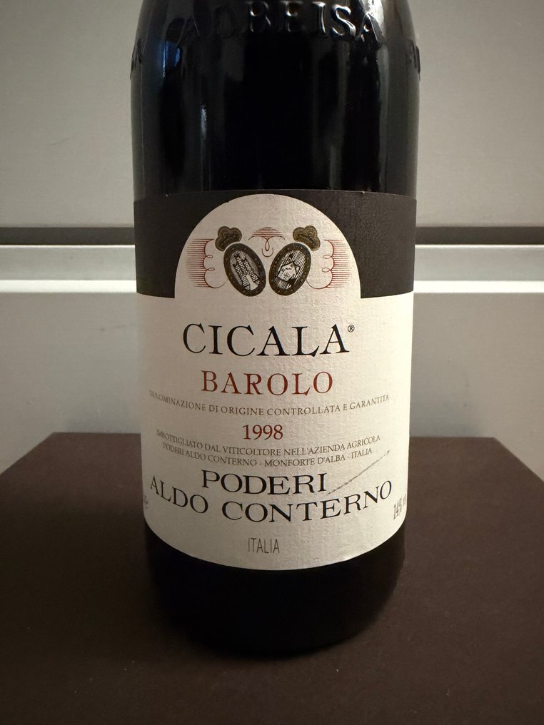 1998 Poderi Aldo Conterno, Cicala - Barolo DOCG - 1 Flasche (0,75Â l) #2.1