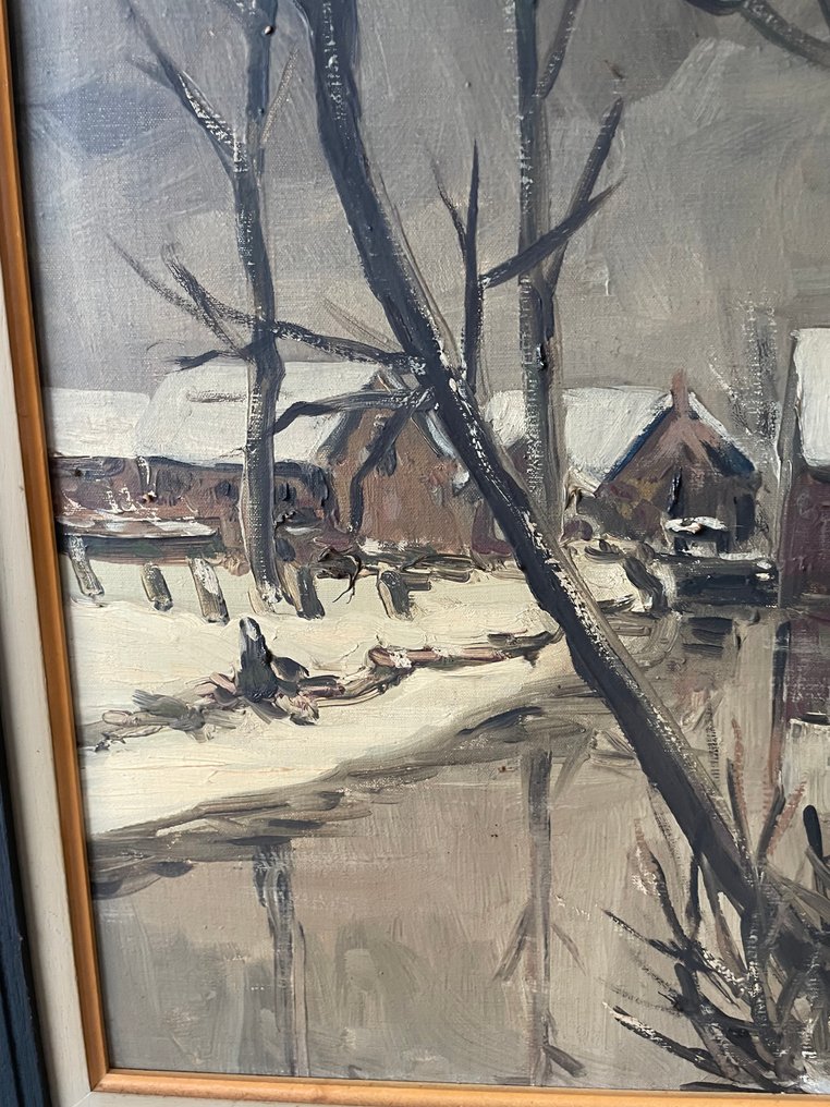 Marcel Kekebos (1937) - Winterlandschap #4.3