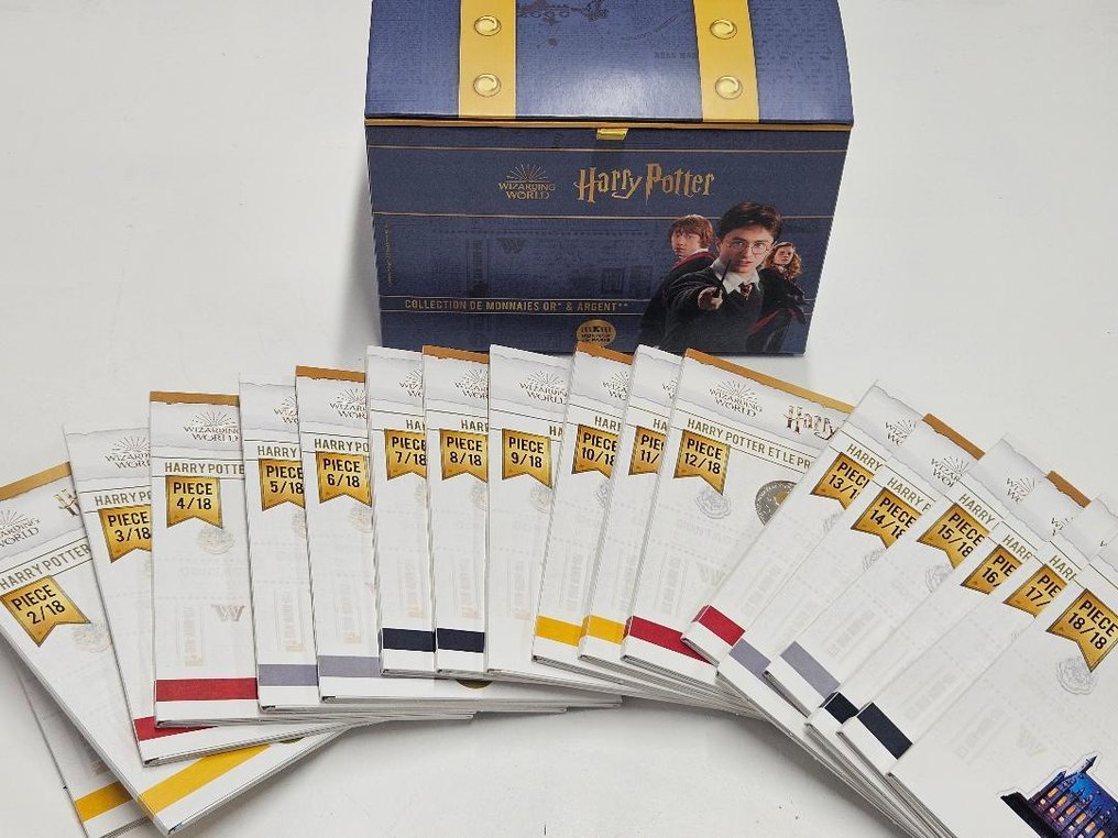 Γαλλία. 10 Euro 2021 "Harry Potter" (18 monnaies) #1.0