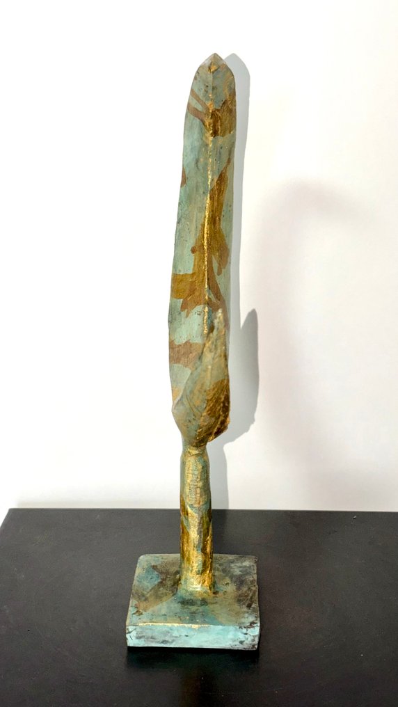 Derme Abdoulaye - Γλυπτό, Lune Doré - 33 cm - Μπρούντζος #2.1