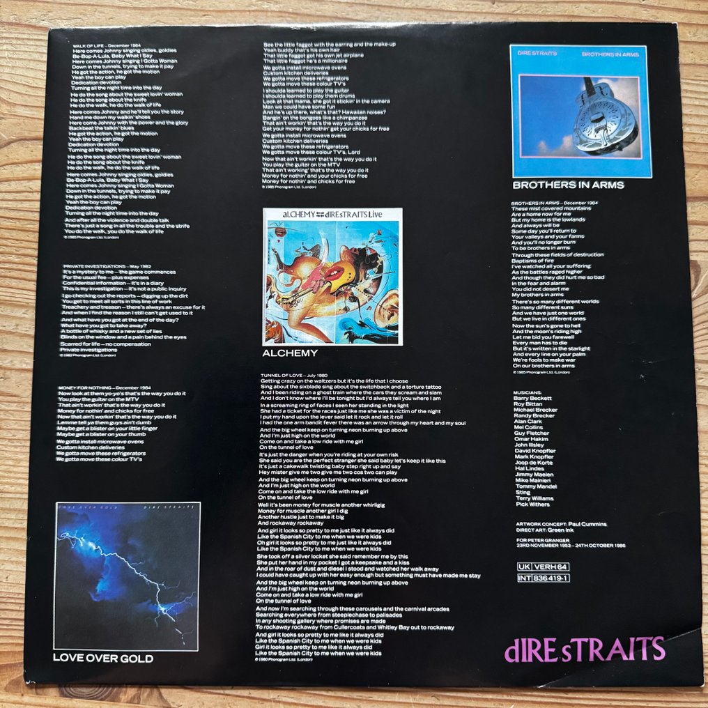 Dire Straits - 4 great records from Dire Straits - Titluri multiple - LP - Stereo - 1978 #4.3