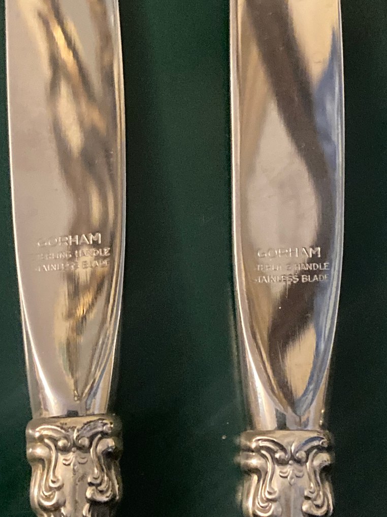 Gorham - Conjunto de facas de mesa - Chantilly - .925 prata #1.0