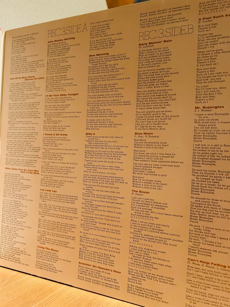 Bob Dylan - Eleven Years In The Life Of Bob Dylan - Δίσκος βινυλίου - Unknown pressing - 1974 #4.3