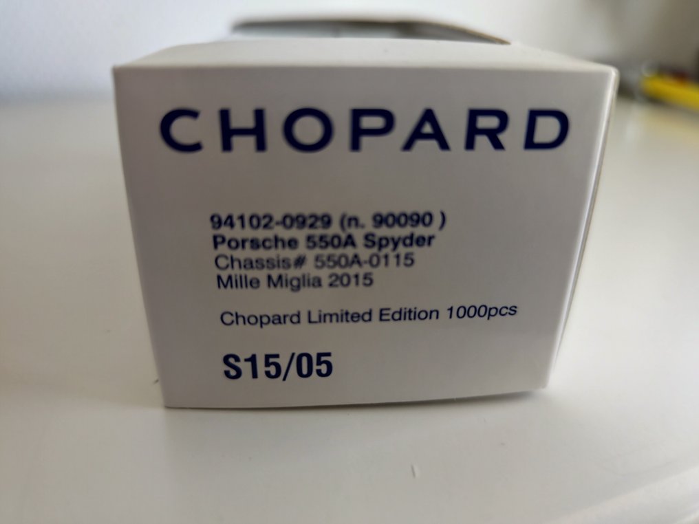 Brumm 1:43 - Αυτοκίνητο μοντελισμού - Porsche 550A Spyder by Chopard - Περιορισμένη έκδοση 1000 τεμάχια #4.3