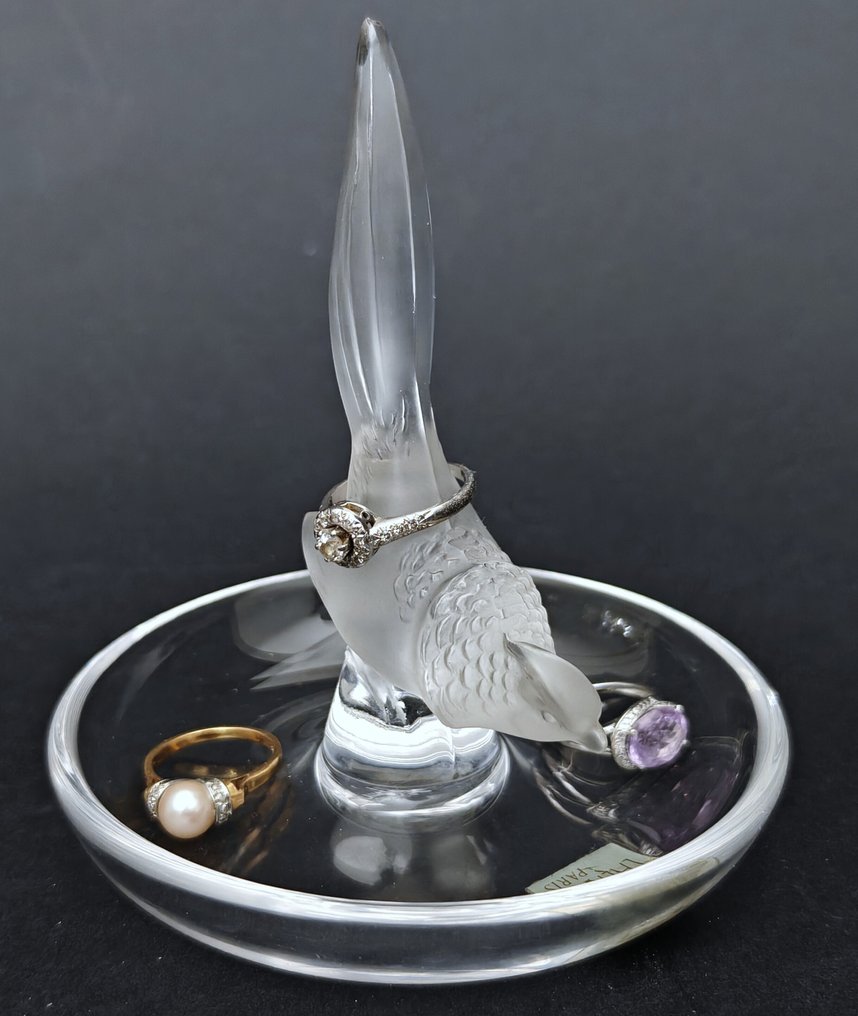 Lalique - Κουτί κοσμημάτων - Κρύσταλλο - Baguier Faisan #1.0