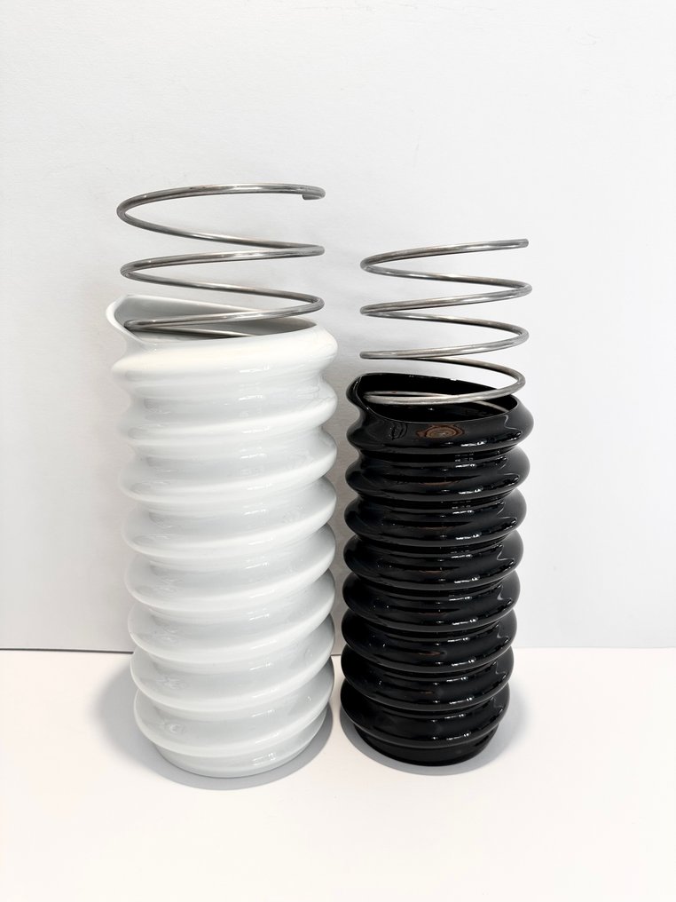 Rosenthal - Ron Arad - Βάζο (2) -  Ringoletto  - Πορσελάνη - πολύ σπάνιο #4.3