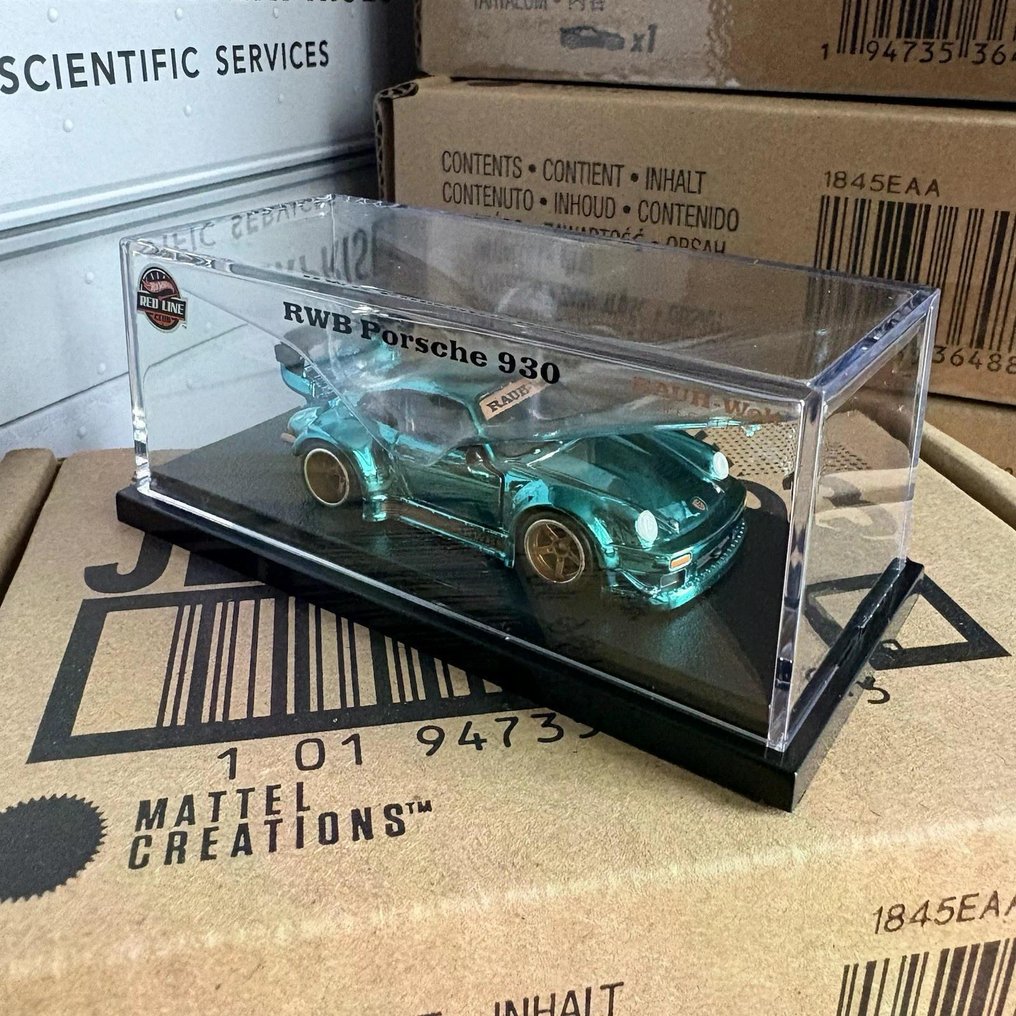 Hot Wheels 1:64 - Machetă mașină sport - RWB Porsche 930 - RLC Exclusive #1.0