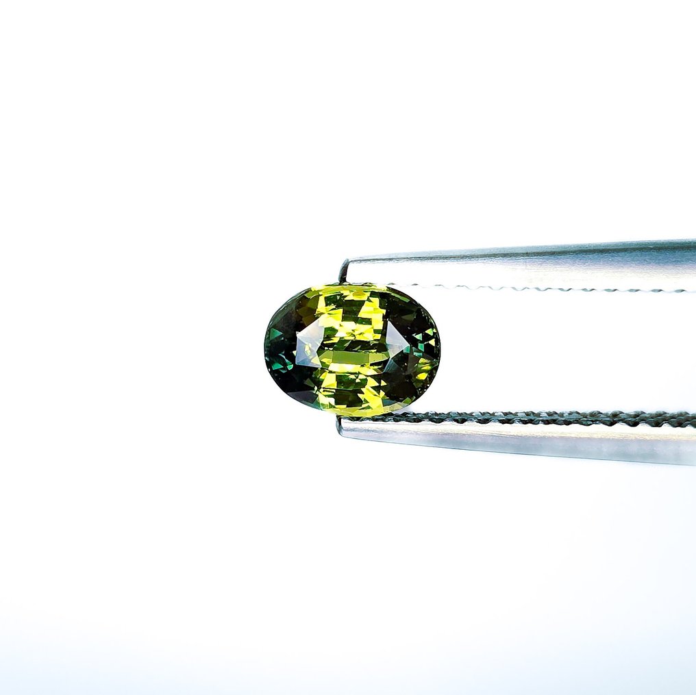 没有保留价 绿色 蓝宝石  - 1.03 ct - 国际宝石研究院（IGI） - 未加热 #3.2