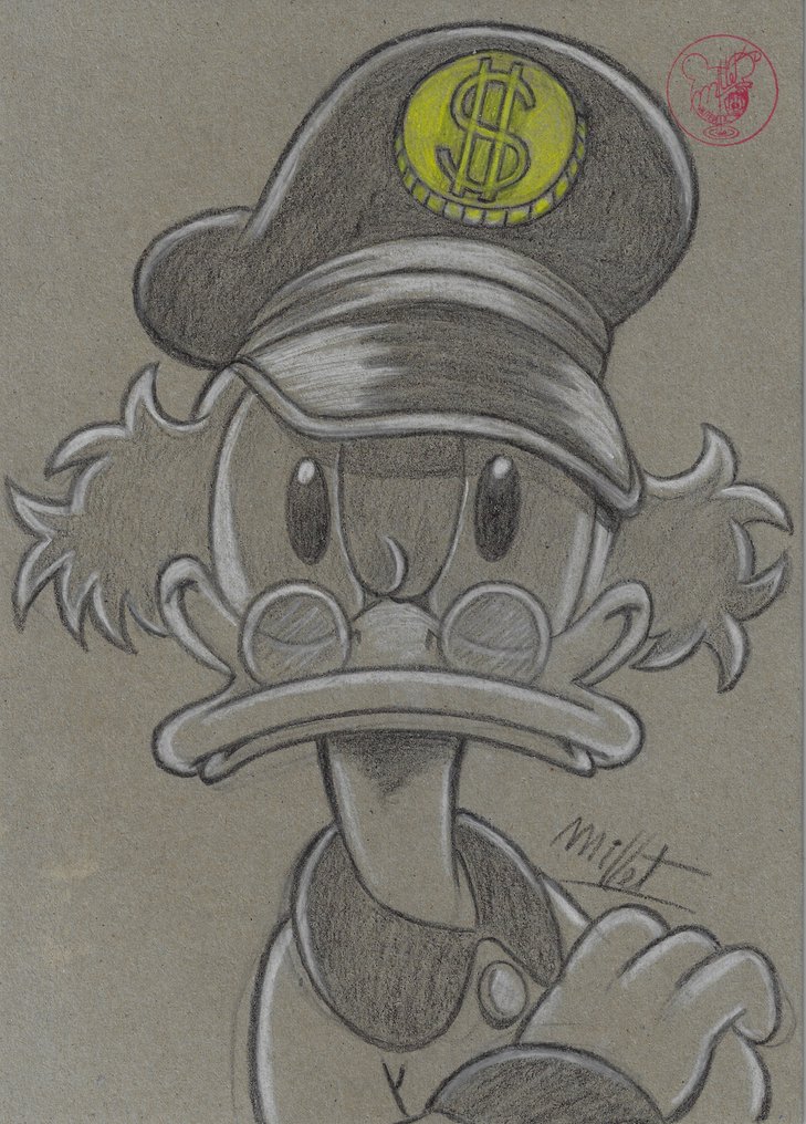 Millet - 1 Original colour drawing - do - 2025 #1.0