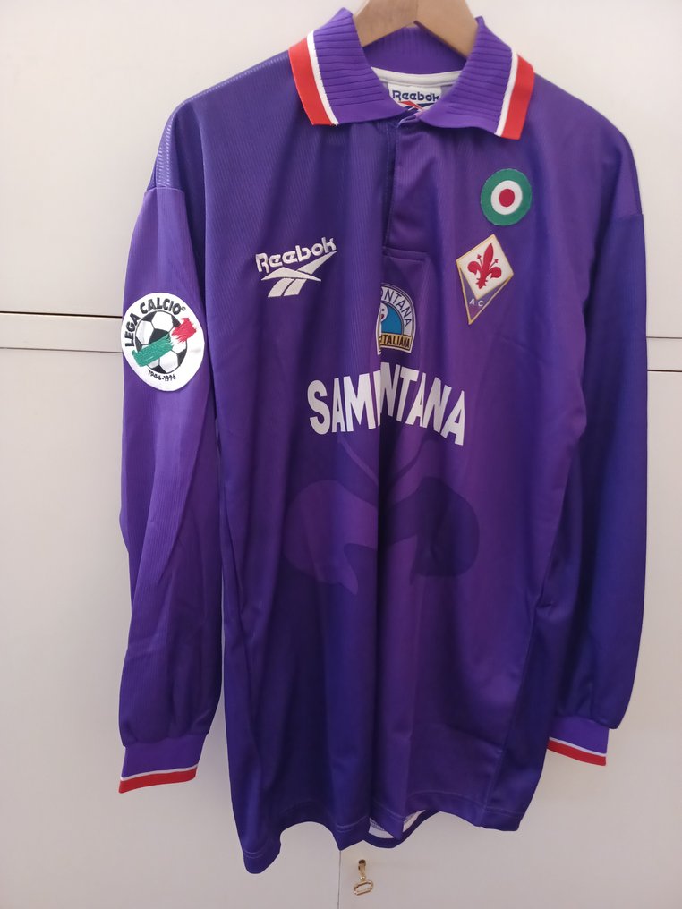 ACF Fiorentina - Ιταλικό Πρωτάθλημα της Serie A 1996-1997 - Falcone - 1996 - Ποδοσφαιρική φανέλα #1.0