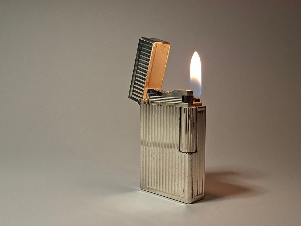 S.T. Dupont - No reserve price - Pocket lighter - Silver plated #1.0