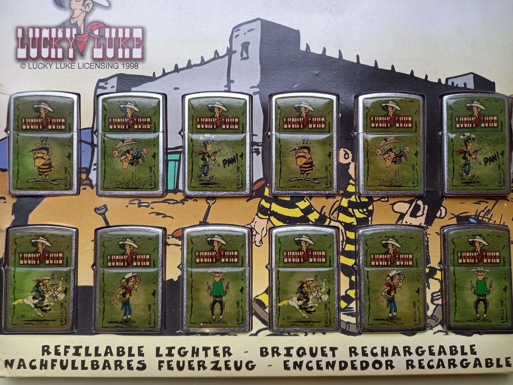 Lucky Luke - 12 Lighter - Lucky Luke Licensing - 1998 #1.0