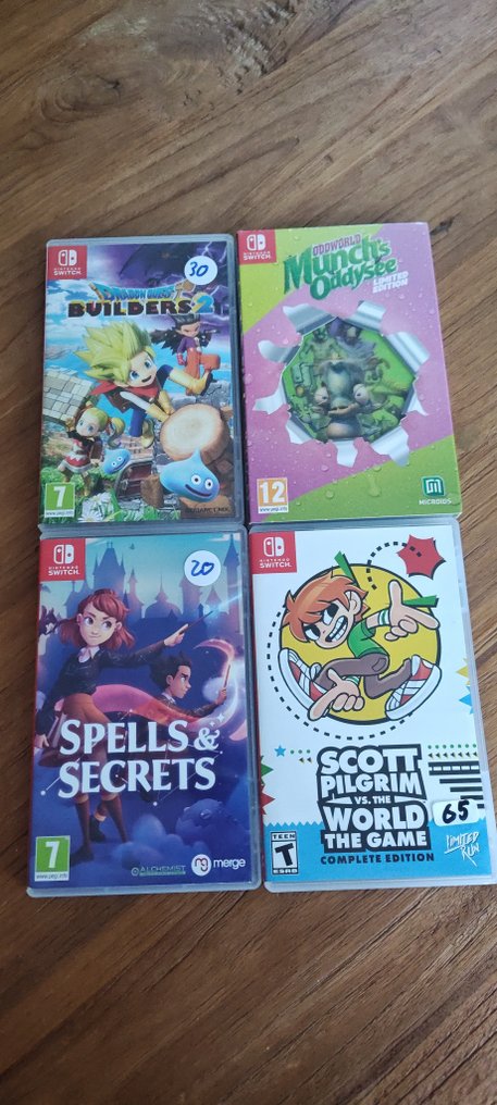 Nintendo - Switch - 4 Nintendo Switch games complete (Limited run) - Βιντεοπαιχνίδια - Στην αρχική του συσκευασία #1.0