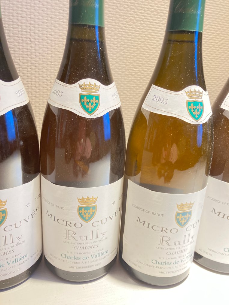 2003 Charles de Vallière - Rully - 6 Flaskor (0,75L) #3.2