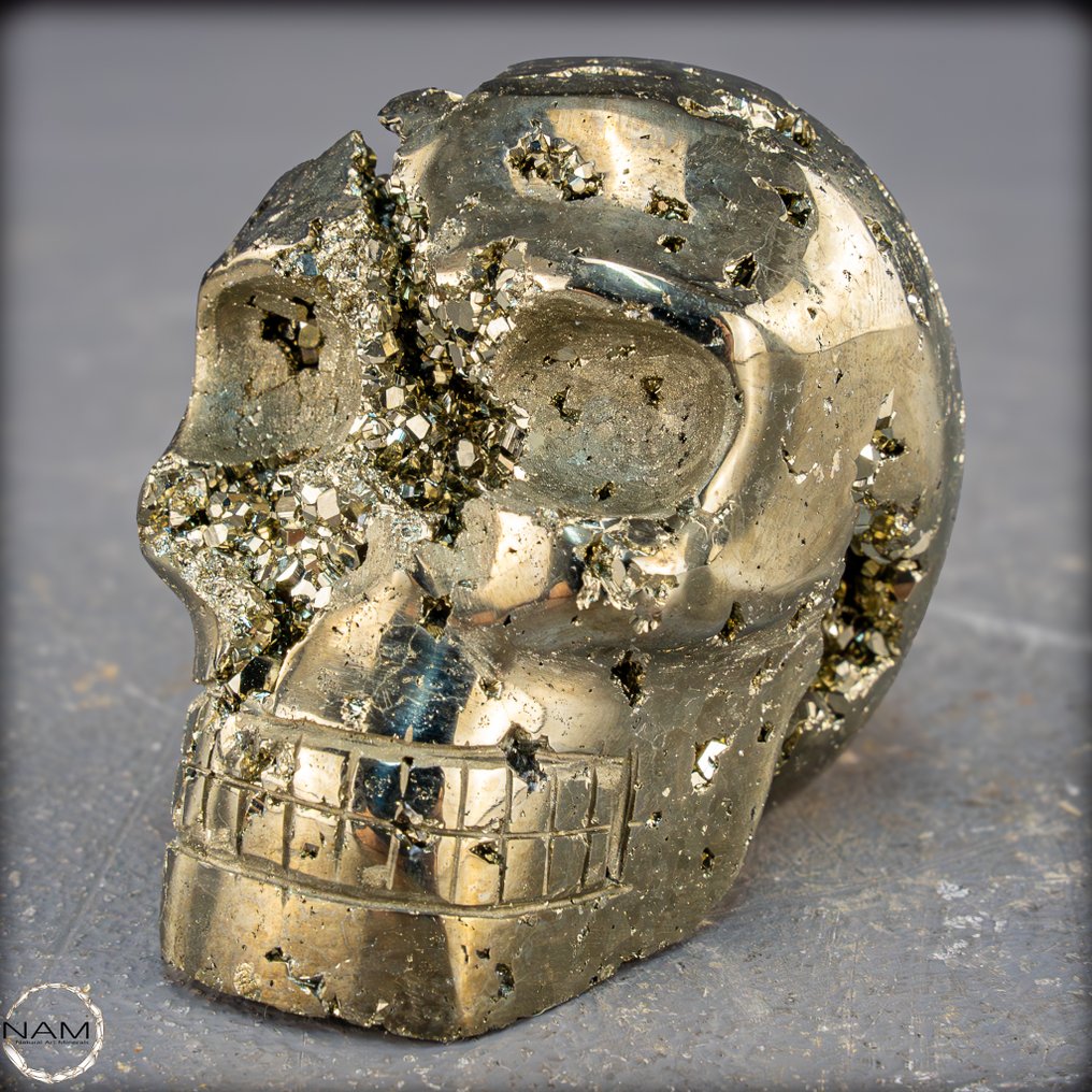 Φυσικός κρανός από πυρίτη από το Περού Meisterstück υψηλότερης ποιότητας- 338.39 g #1.0