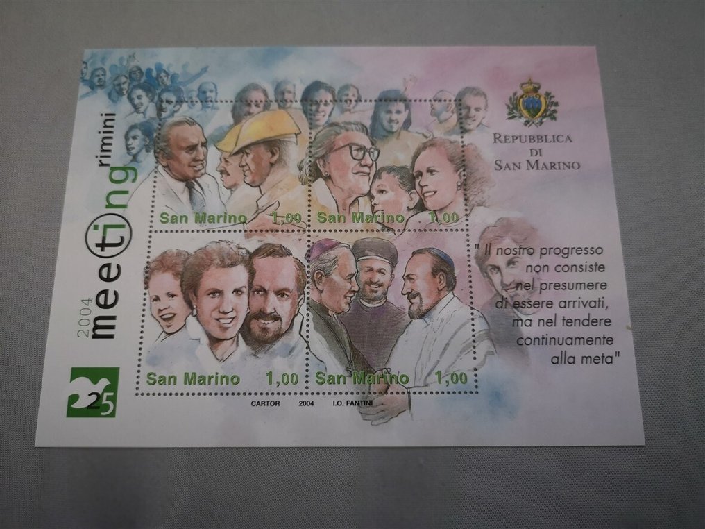 Σαν Μαρίνο  - Όλο το πακέτο γραμματοσήμων από το San Marino, όλα MNH, με φακέλους FDC. - sassone #4.3