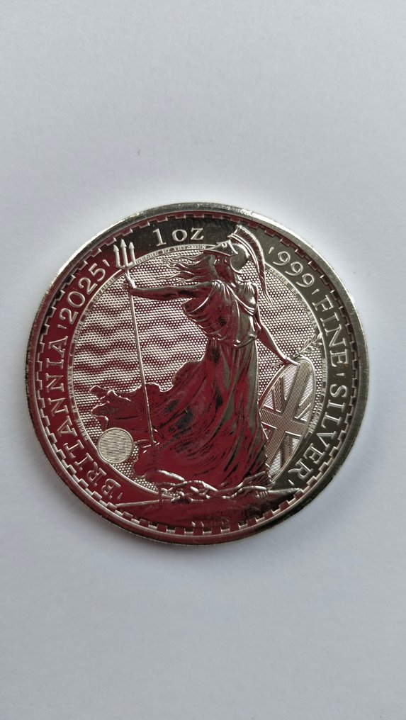 英國. 2 Pounds 2025 1 oz .999  (沒有保留價) #1.0