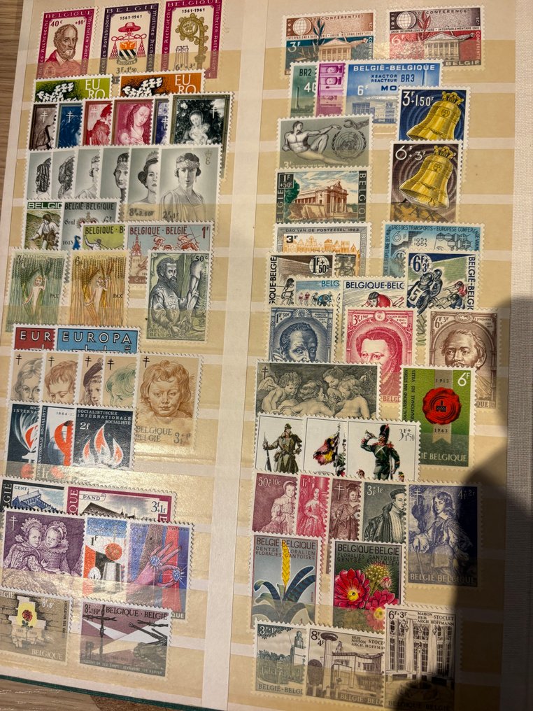 Belgio 1900/2000 - Francobolli belgi - Blocchi e singoli pezzi di posta #3.2