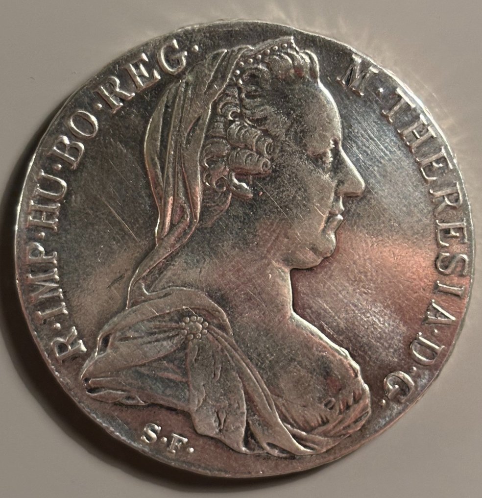 奥地利. 玛丽娅·特蕾莎. Thaler (taler) 1780 / Restrike  (没有保留价) #1.0