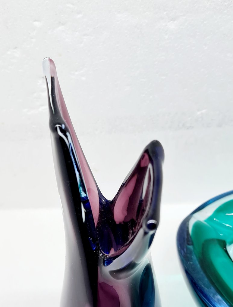 Sommerso "Giant" 30 cm vase - 花瓶 (2)  - 玻璃 #4.3