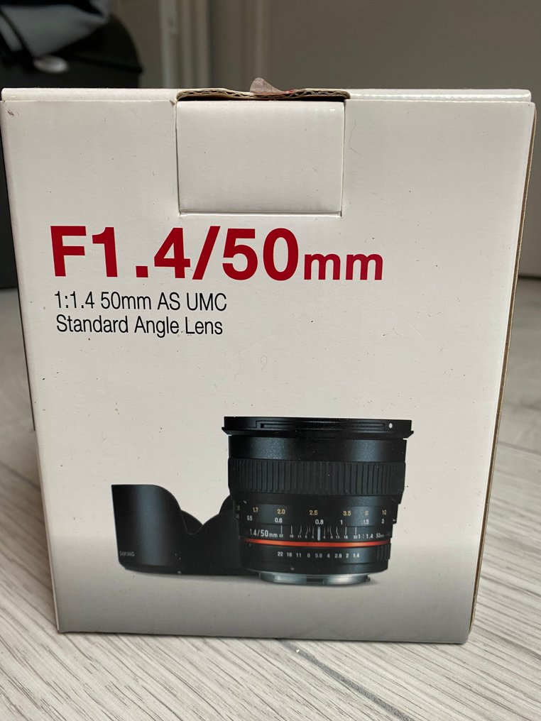 Samyang F1.4/50mm AS UMC Obiettivo fisso #1.0