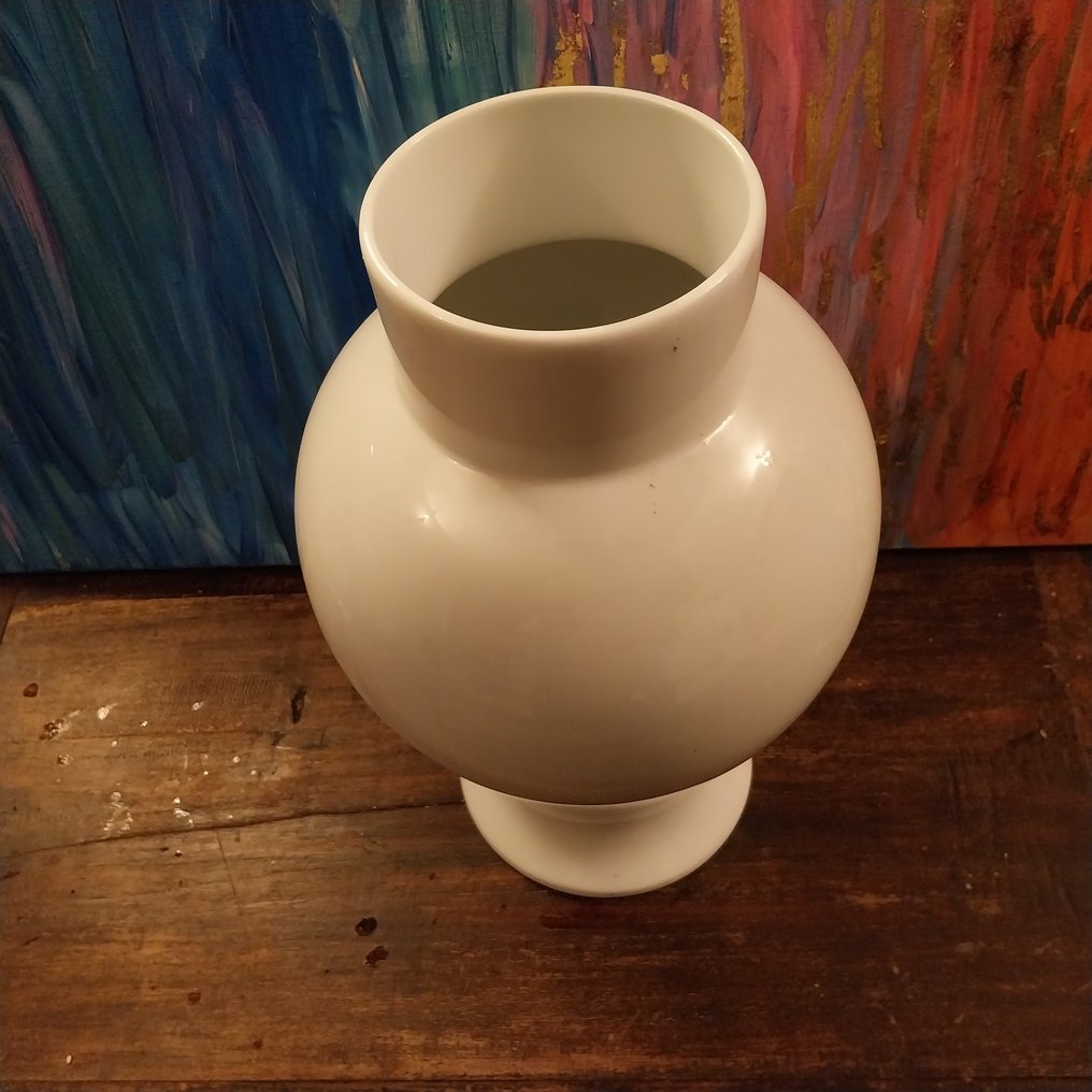 Limoges - Βάζο -  Υ. 32 εκ.  - Πορσελάνη - Ποτήρι Limoges. #4.3