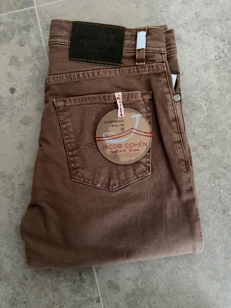Jacob Cohen - New - BROWN - Size 32 - 牛仔裤 - 带标签的新品 #1.0
