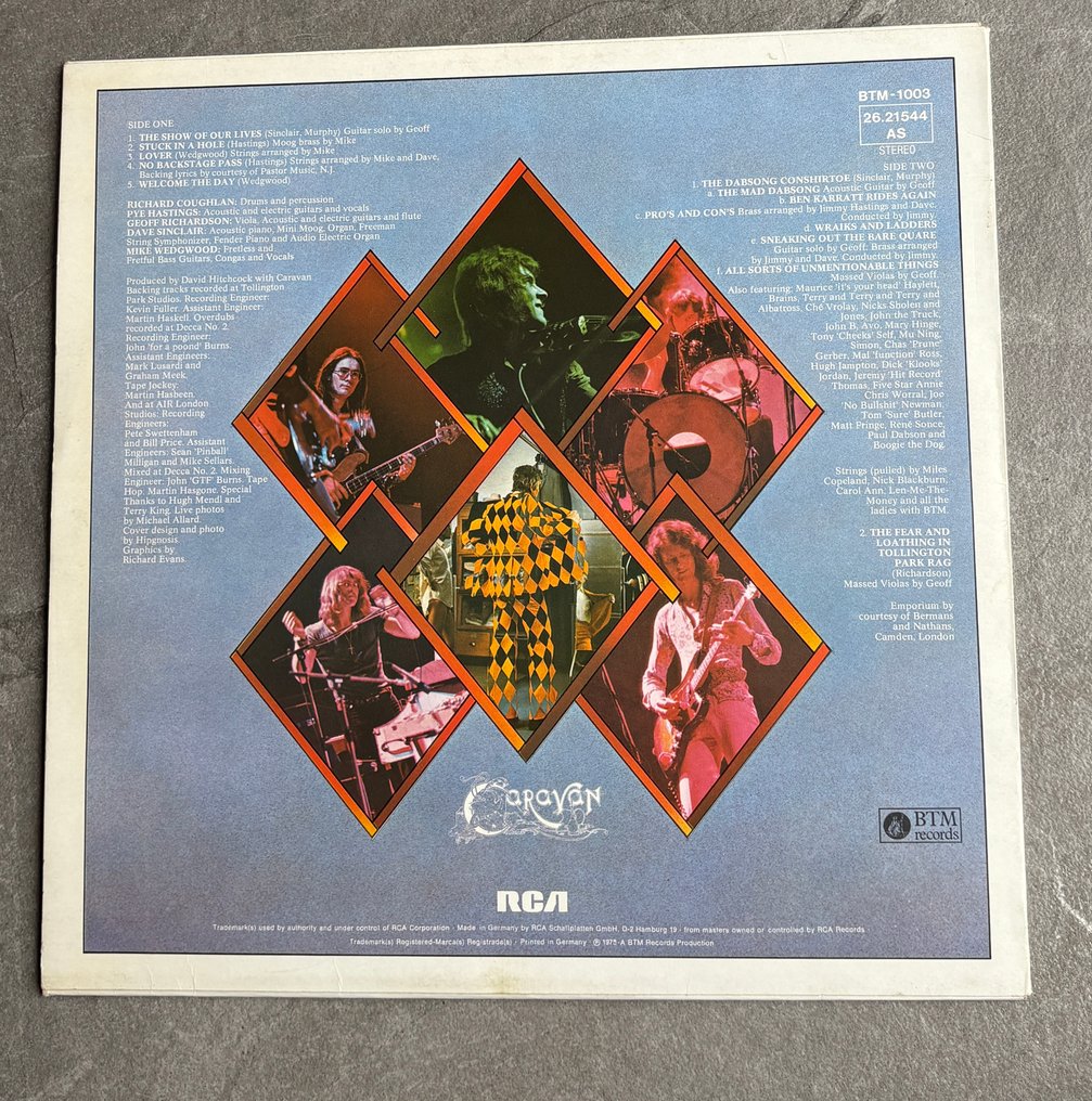 Caravan - Cunning Stunts, Blind Dog, Better by far - Πολλαπλοί καλλιτέχνες - LP - 1975 #2.1