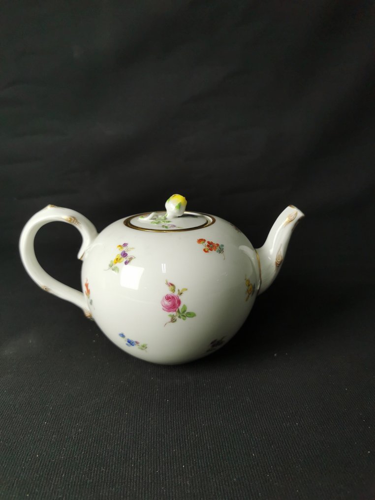 Meissen - Fiori spasi -Lunghezza 25cm - Τσαγιέρα - Πορσελάνη #1.0