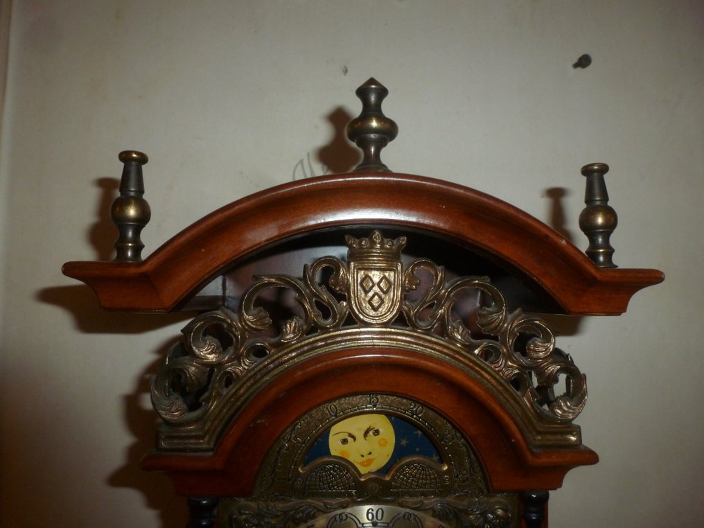 Sallander klok -   - Mahonie - 1950-1960 #3.2