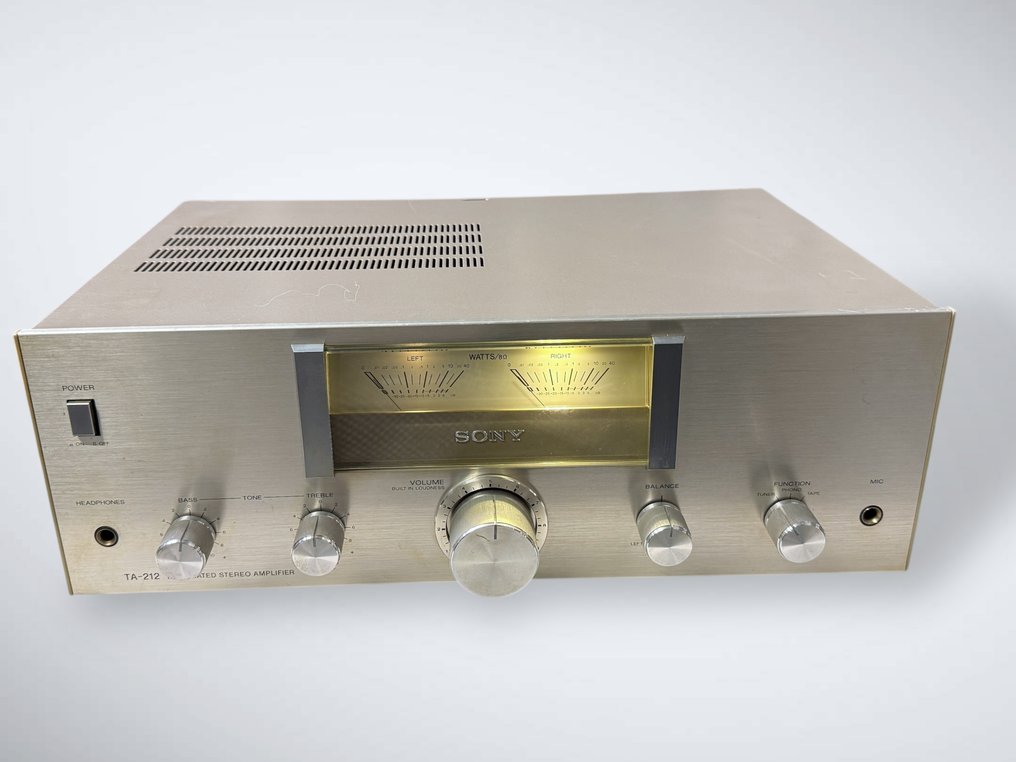 Sony - TA-212 Solid state integrated amplifier #1.0