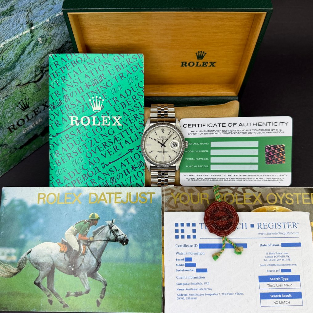 Rolex - Datejust - 16220 - 中性 - 1991 #1.0