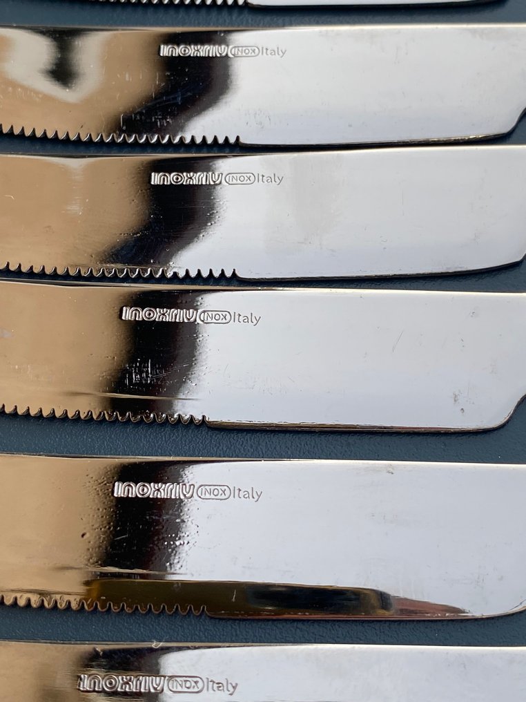 Inoxriv - NO RESERVE PRICE! - Σετ μαχαιροπήρουνων (24) - Χάλυβας #1.0