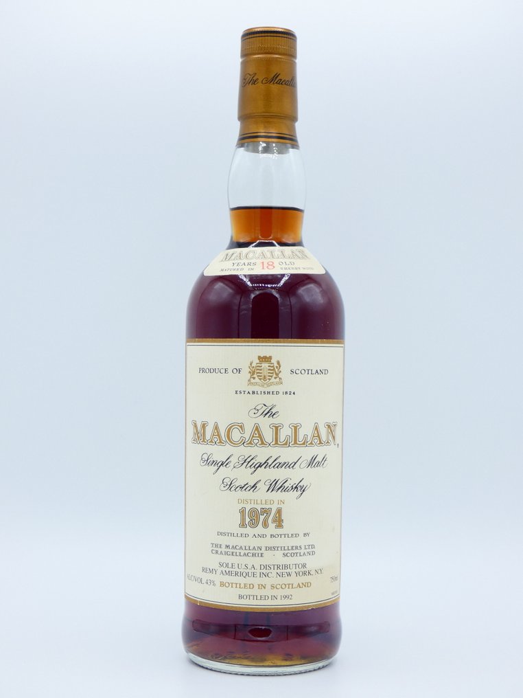 Macallan 1974 18 years old  - b. 1992  - 75cl #1.0