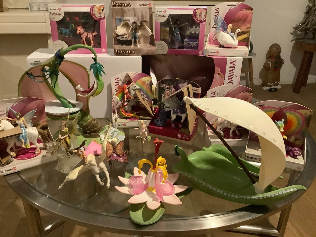 Schleich - Figur - Bayala koets, boot, boom en figuren (16) - Plast #1.0