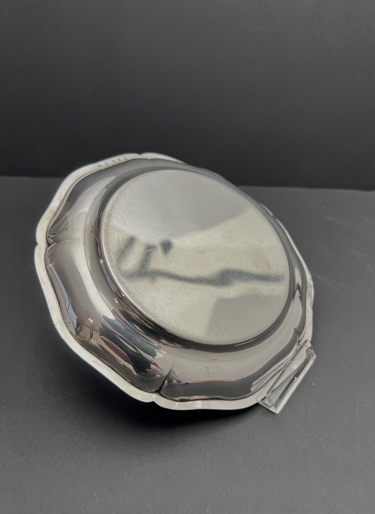 Wolfers - Platter - Multi-purpose silver dish - Bottle holder - .800 silver - table small centrepiece #1.0