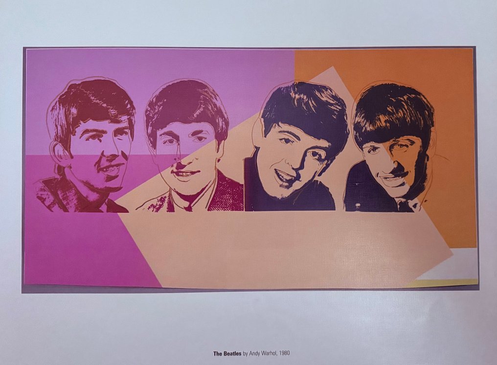 Andy Warhol - “The Beatles by Andy Warhol, 1980”. - 1980s #1.0