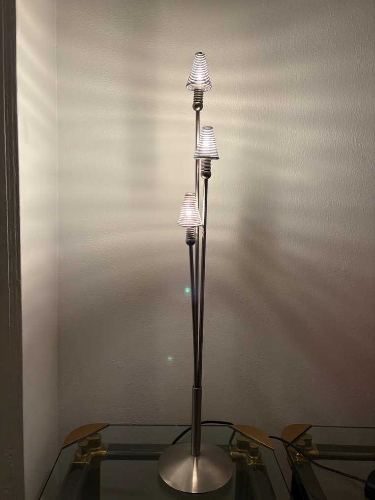 Harco Loor Design - Harco Loor - Φωτιστικό δαπέδου - Μέταλλο (με φινίρισμα με βούρτσισμα / εμφάνιση από ατσάλι) #1.0