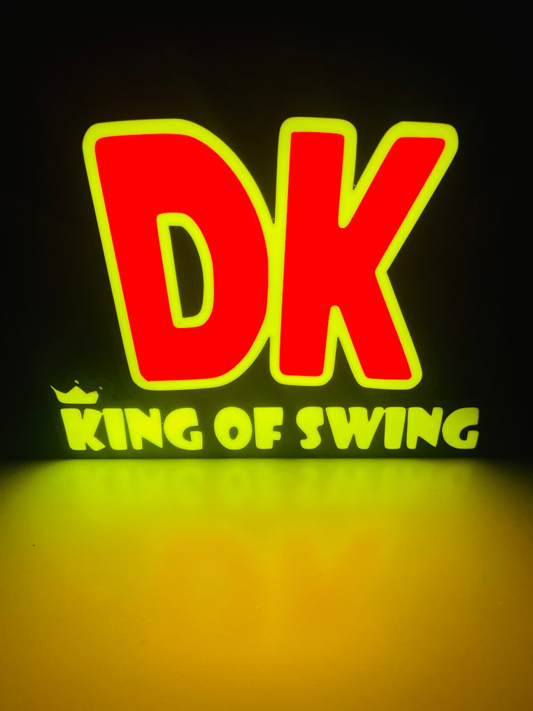 定制发光标识——受复古丛林平台游戏启发的设计——意大利制造 - Cr3ativid - 灯箱 - 塑料 #1.0