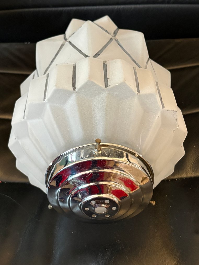 球形台灯 - 玻璃 - Globe Art Déco #1.0