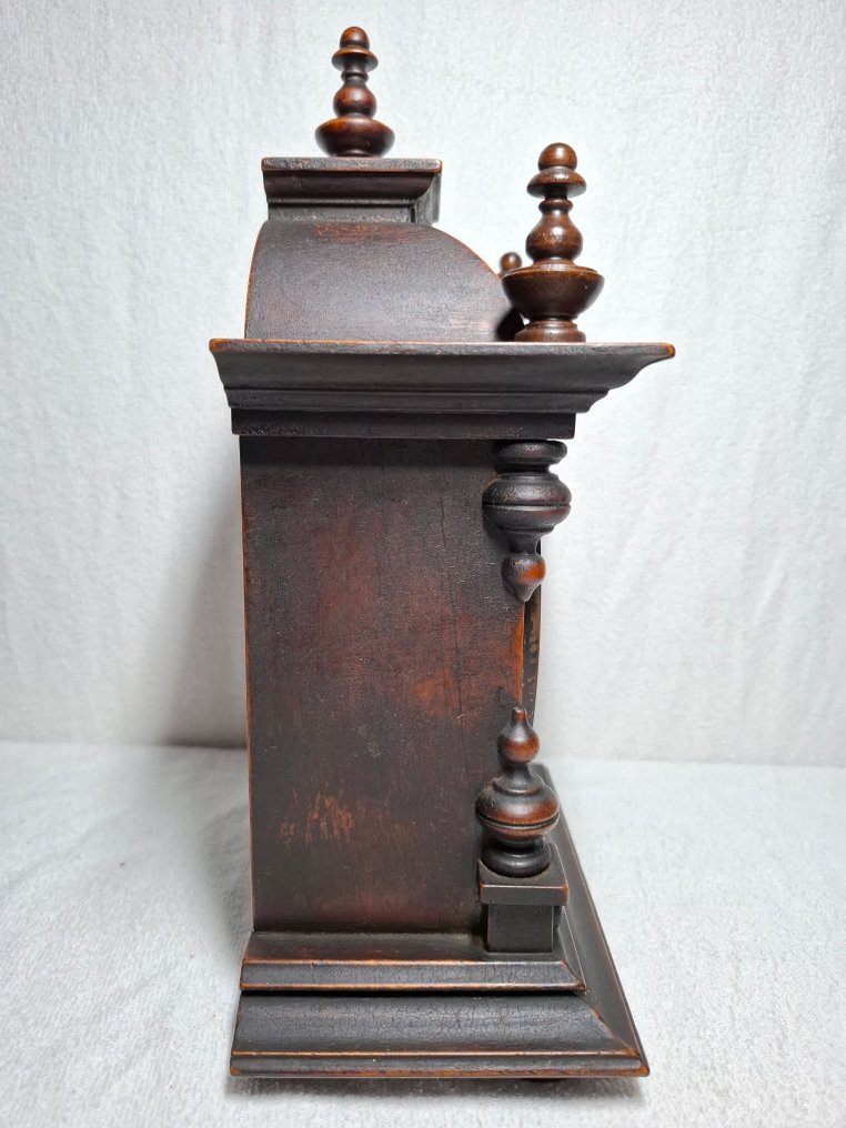 Επιτραπέζιο ρολόι - Junghans -  Vintage Ξύλο, Γυαλί, Ορείχαλκος - 1920-1930 #3.2