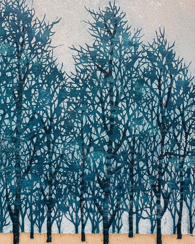 Namiki Hajime (1947 - Tree Scene 30 #3.2