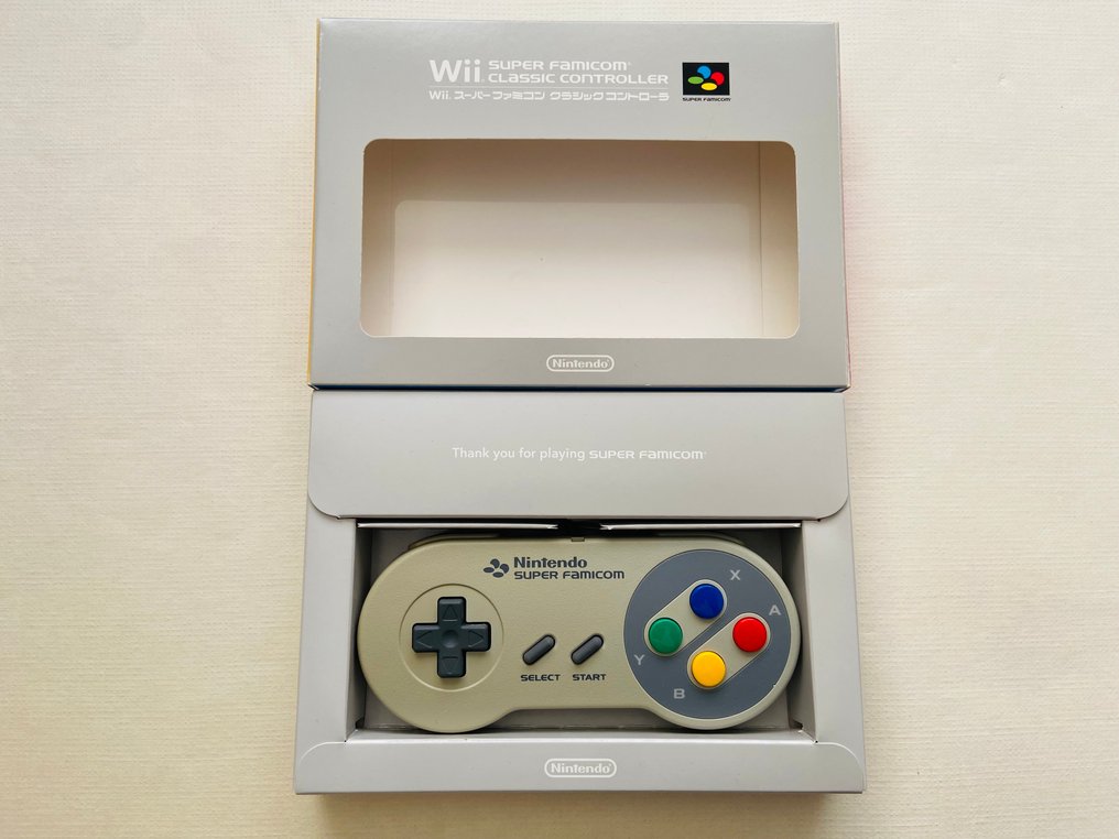 Nintendo - Wii - Wii Super Famicom Classic Controller Club Nintendo Limited - Εμπορεύματα βιντεοπαιχνιδιών - Στην αρχική του συσκευασία #2.1