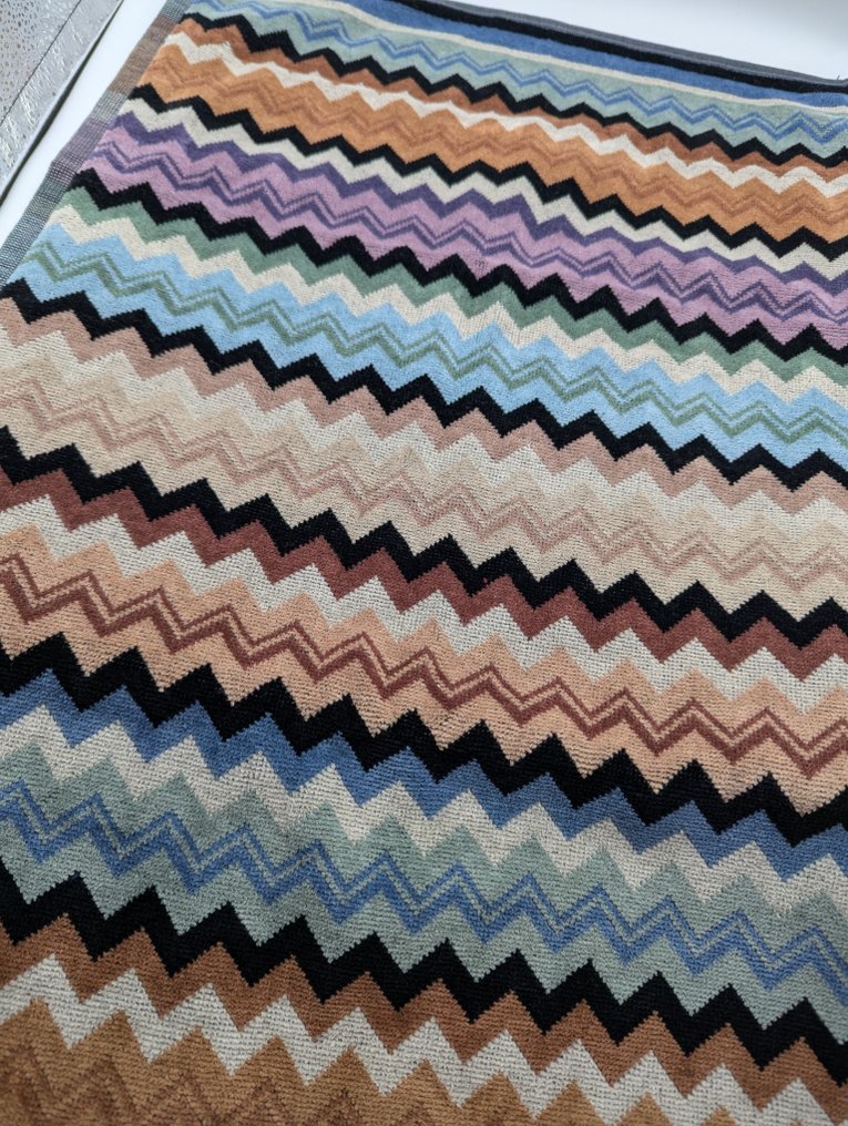 Missoni - Missoni - zigzag handdoek handdoek geen minimumprijs telo - Handdoek  - 70 cm - 40 cm #4.3