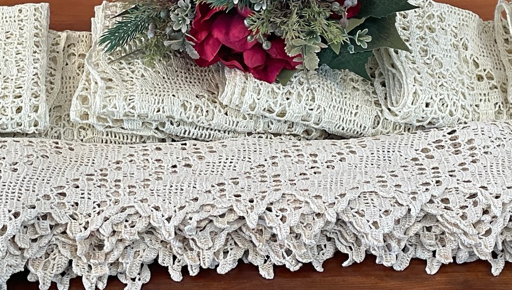 Antichi Ricami - Κέντημα (7)  - 957 m - 14 cm - Χειροποίητες ρίγες #1.0