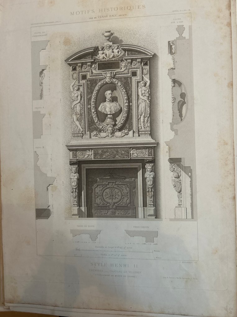 César Daly - Décorations Intérieures (Motifs Historiques) - 1880 #1.0